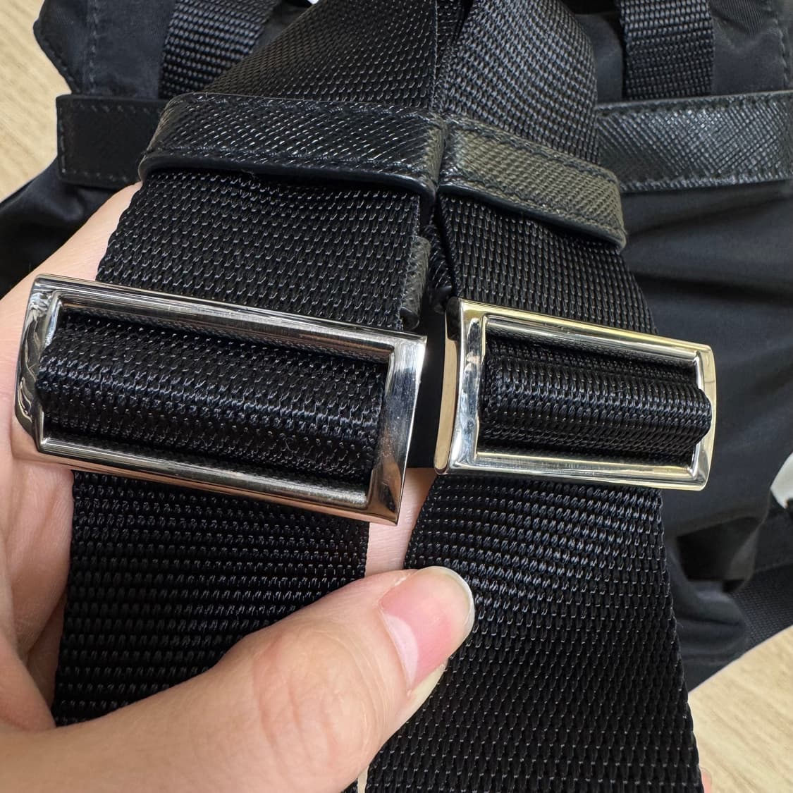 [PRADA/스몰] 리나일론 백팩 상품이미지5