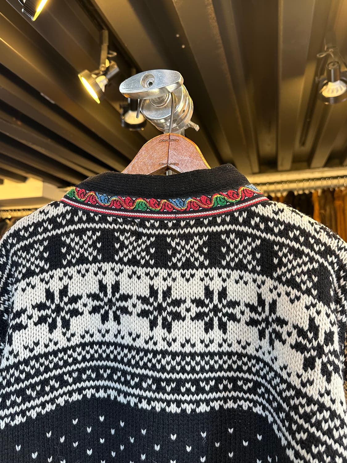 노르웨이 헤비 울 노르딕 스웨터  상품이미지6