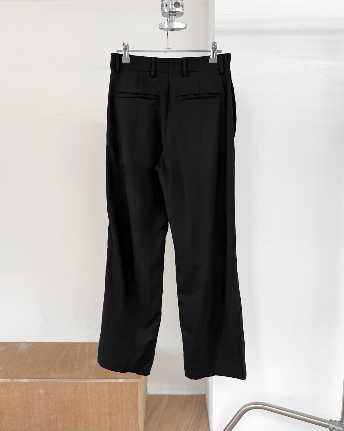 로에베 블랙 스트레이트 트라우저  상품이미지4