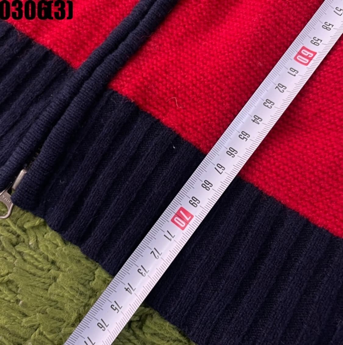 타미힐피거 니트 집업 자켓 상품이미지7