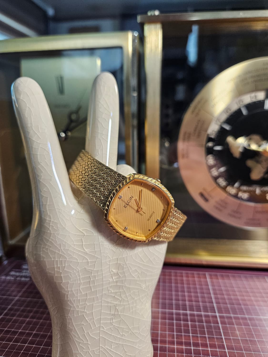 엘진 ELGIN 18k 금장 빈티지 시계 상품이미지1