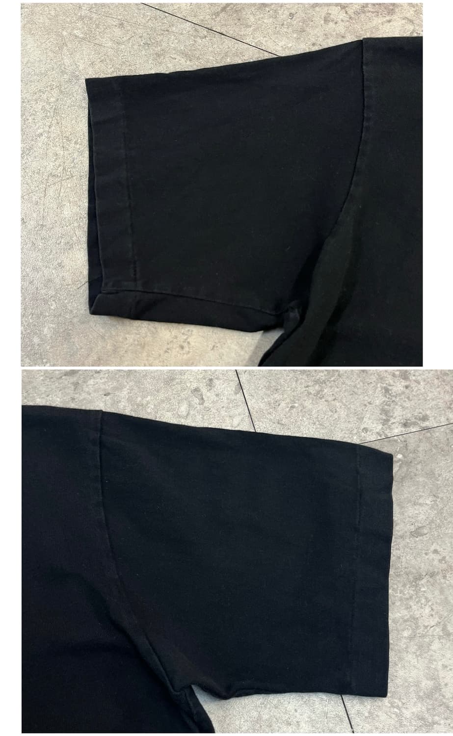 꼼데가르송 레드 하트 와펜 반팔티 블랙 M #csz3916 상품이미지7