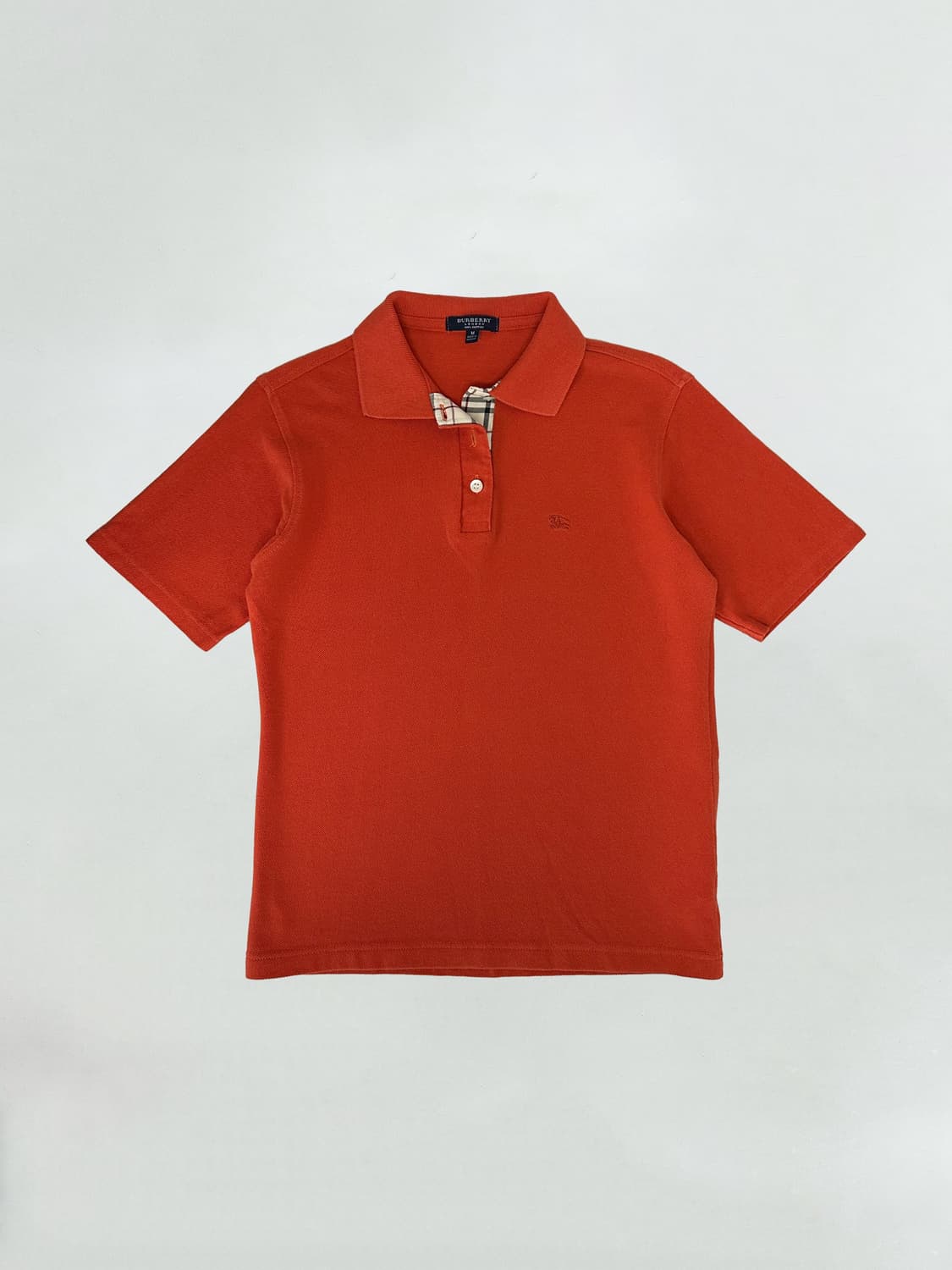 버버리 영국판 로고 체크 카라티 상품이미지1