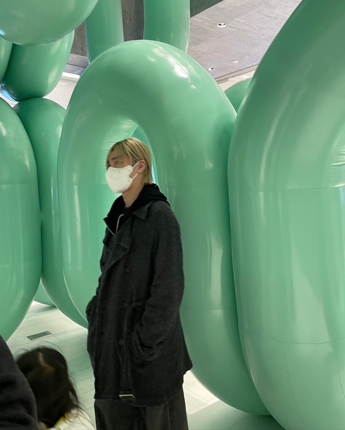 Comme des garcons homme deux 22aw 축융 코트 상품이미지1