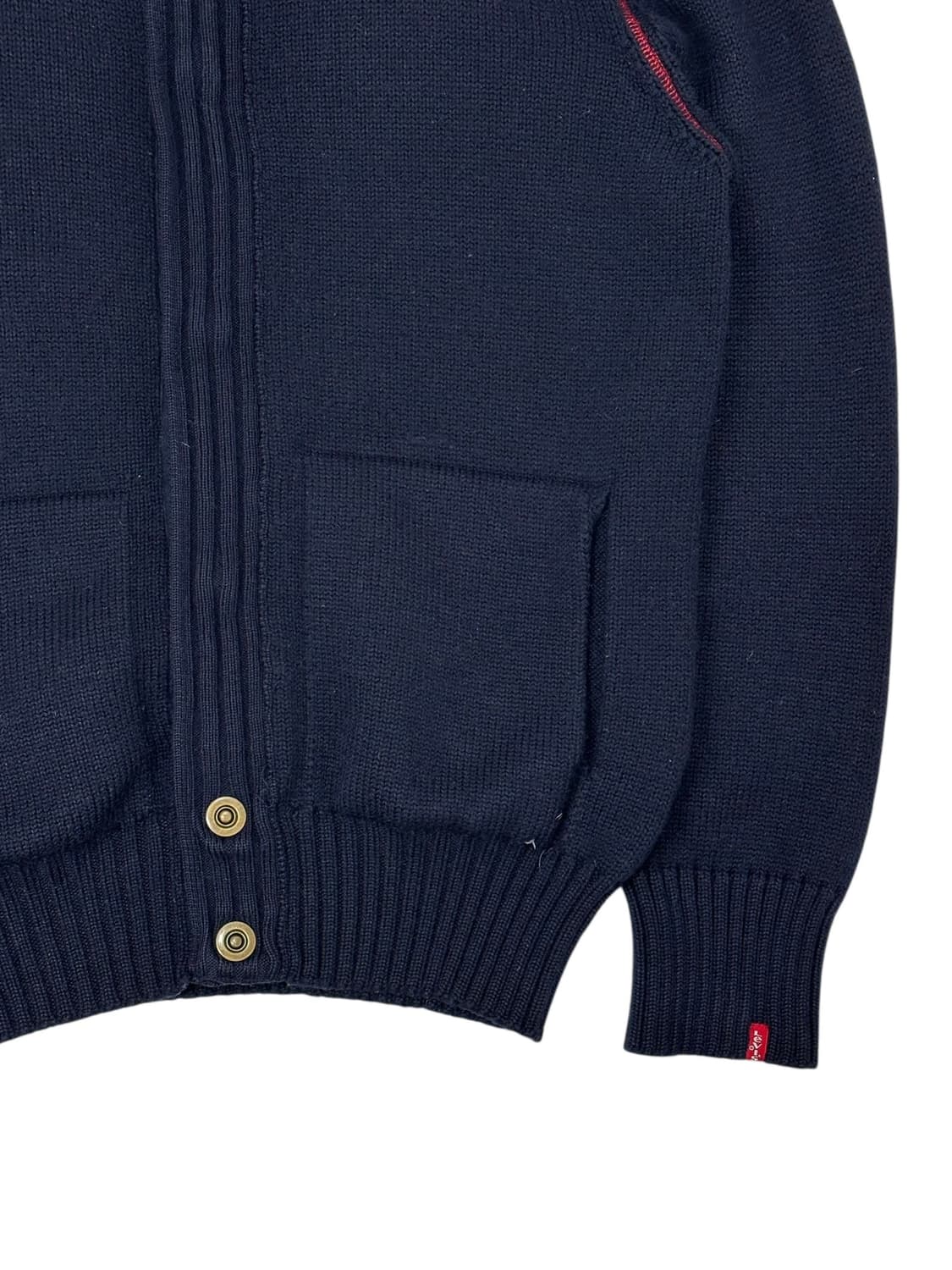 리바이스 숄카라 니트 가디건 상품이미지2