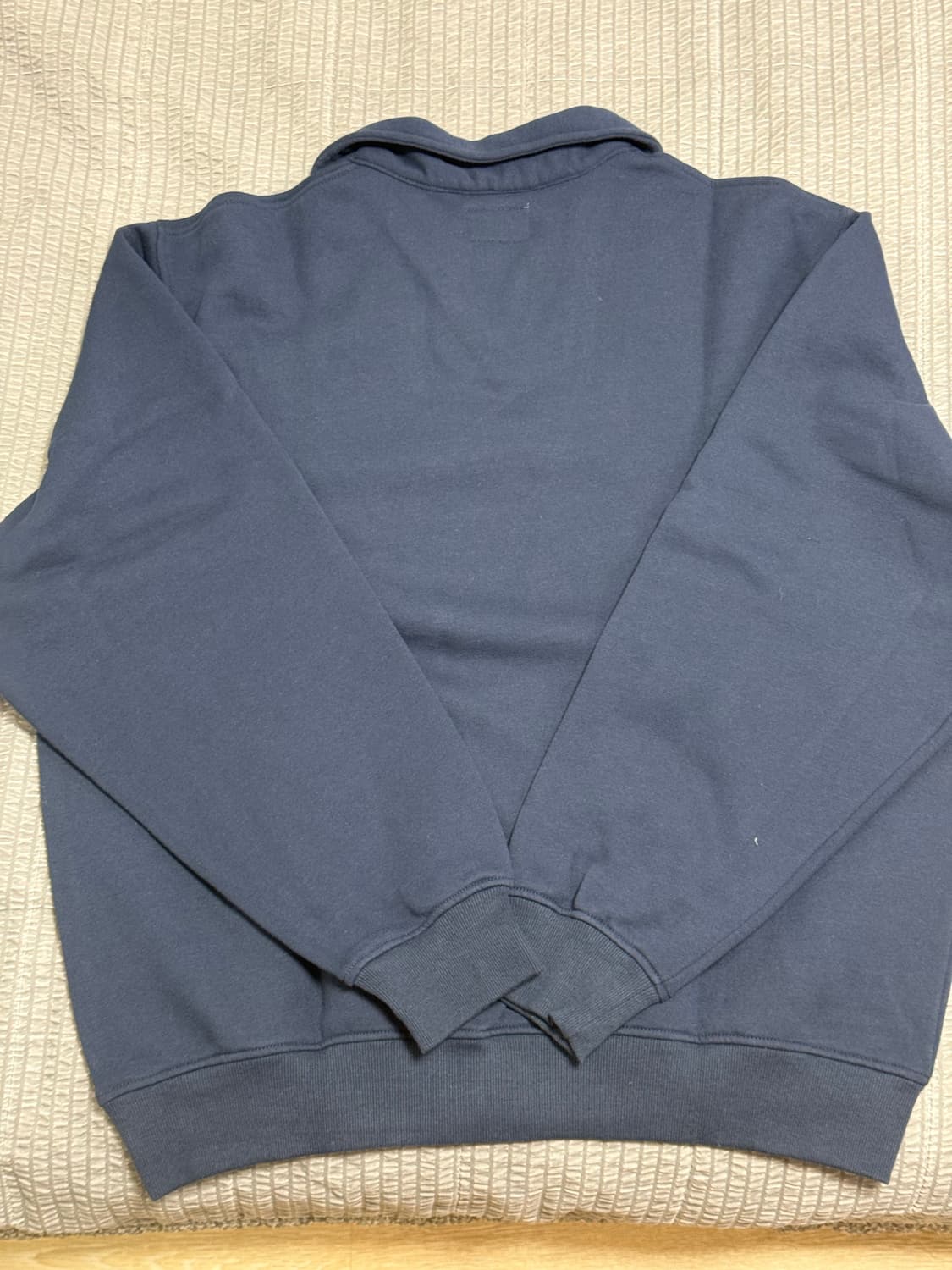 디스이즈네버댓 오픈카라 스웻셔츠 네이비 XL 상품이미지2