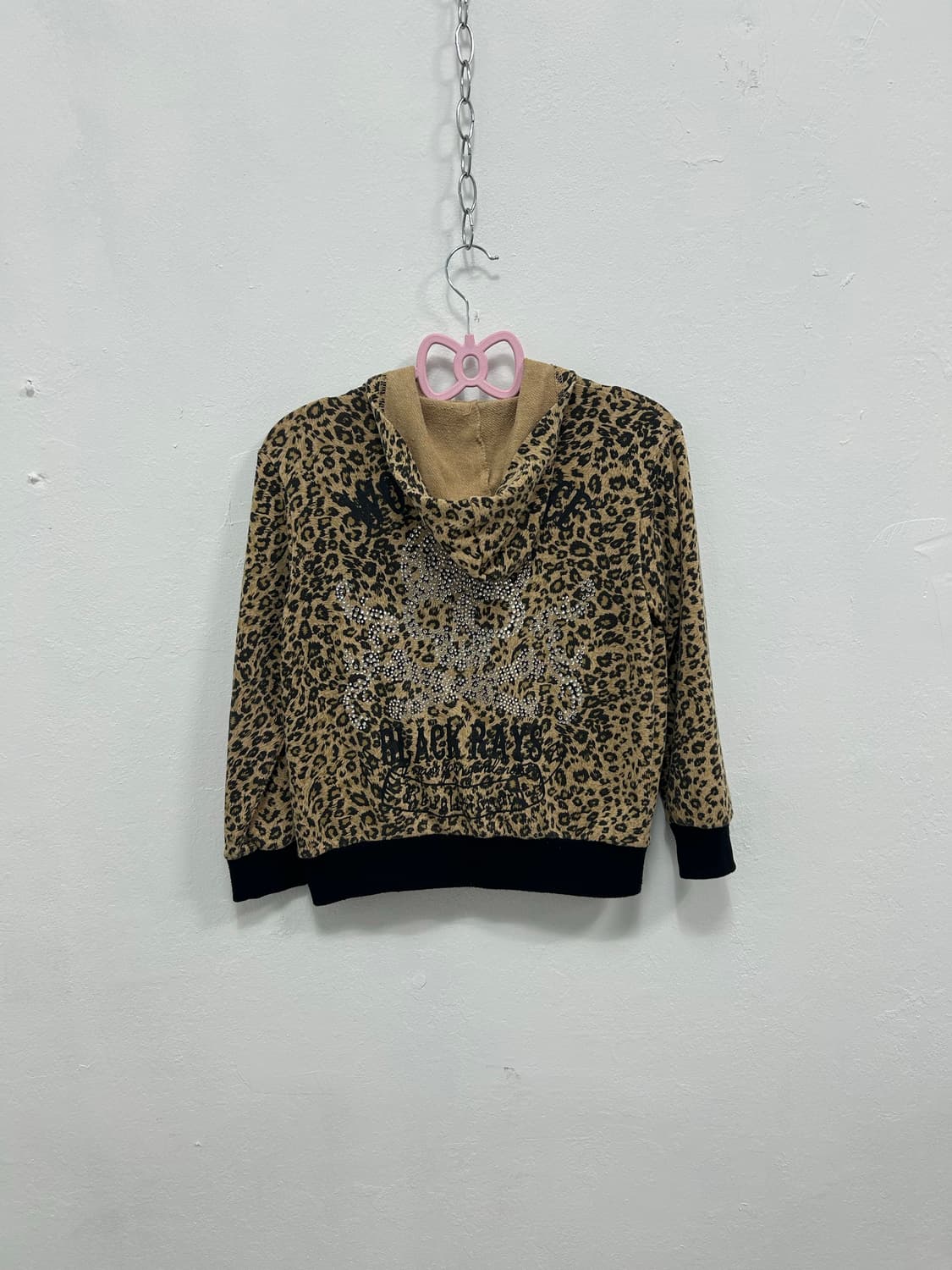 [BEE BOX] 오네갸루 스컬 큐빅 펑크 후드집업 상품이미지7