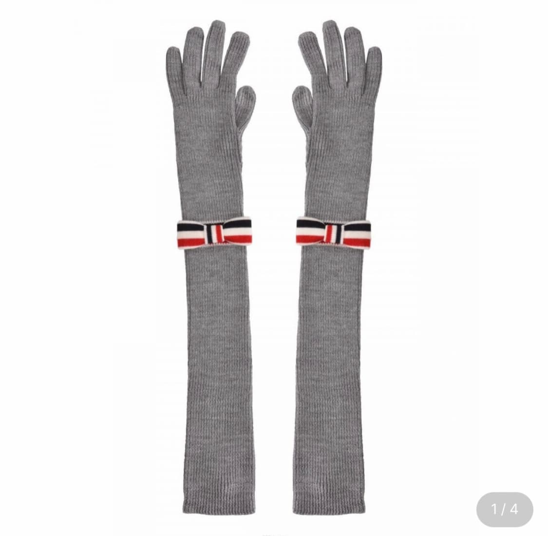 Thom brown 톰브라운 리본 여성 오페라 장갑 상품이미지1