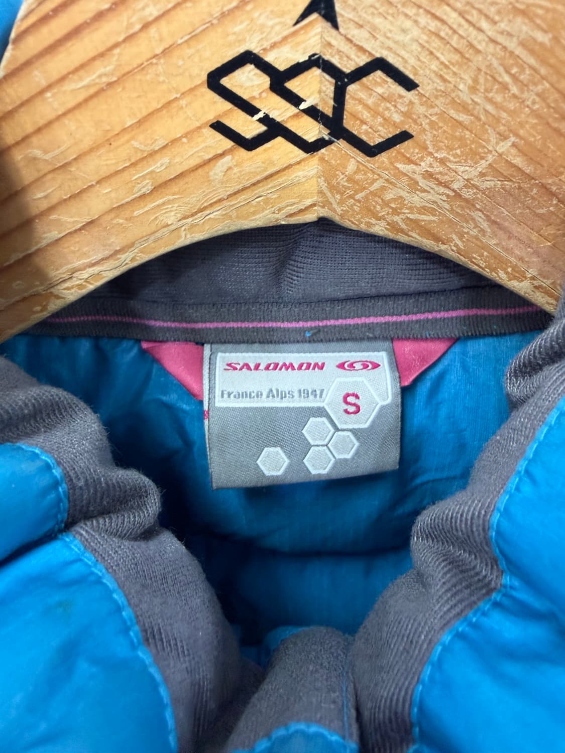정품) 살로몬 여성 구스패딩 S 상품이미지7