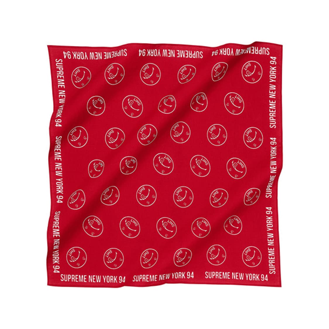 슈프림 싯 반다나 레드 상품이미지1