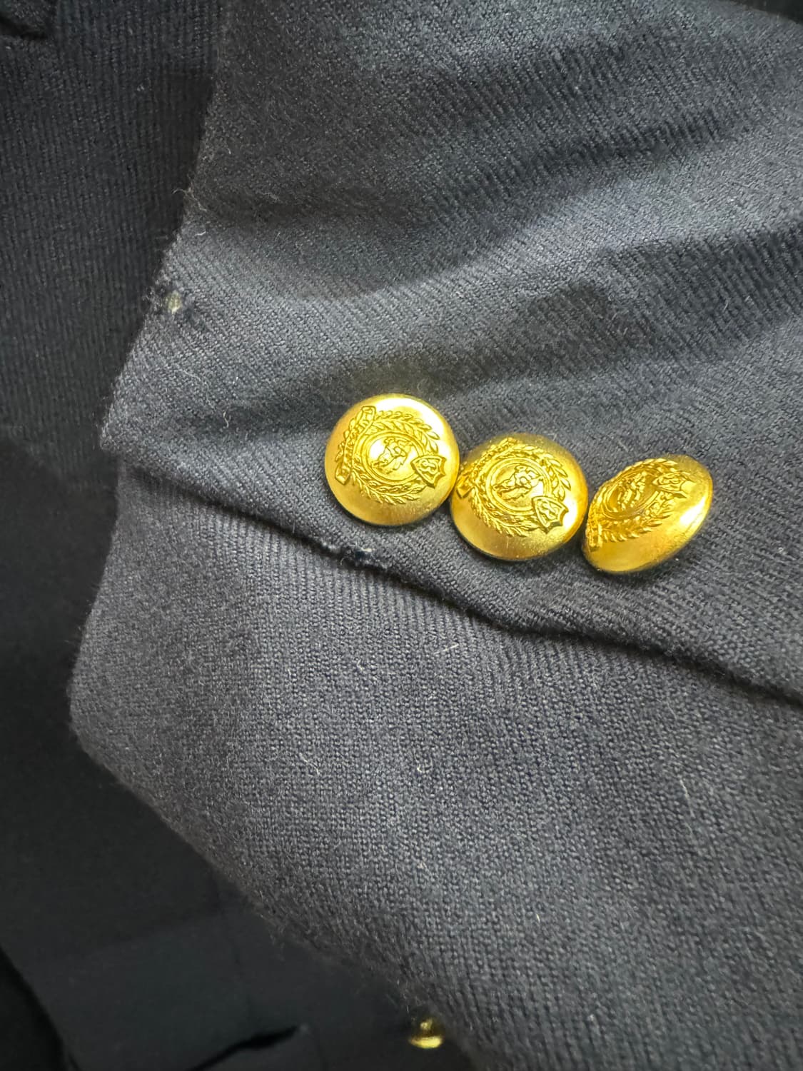 버버리 크레스트 빅 와펜 블레이저 모 자켓 M(남여공용) 상품이미지6