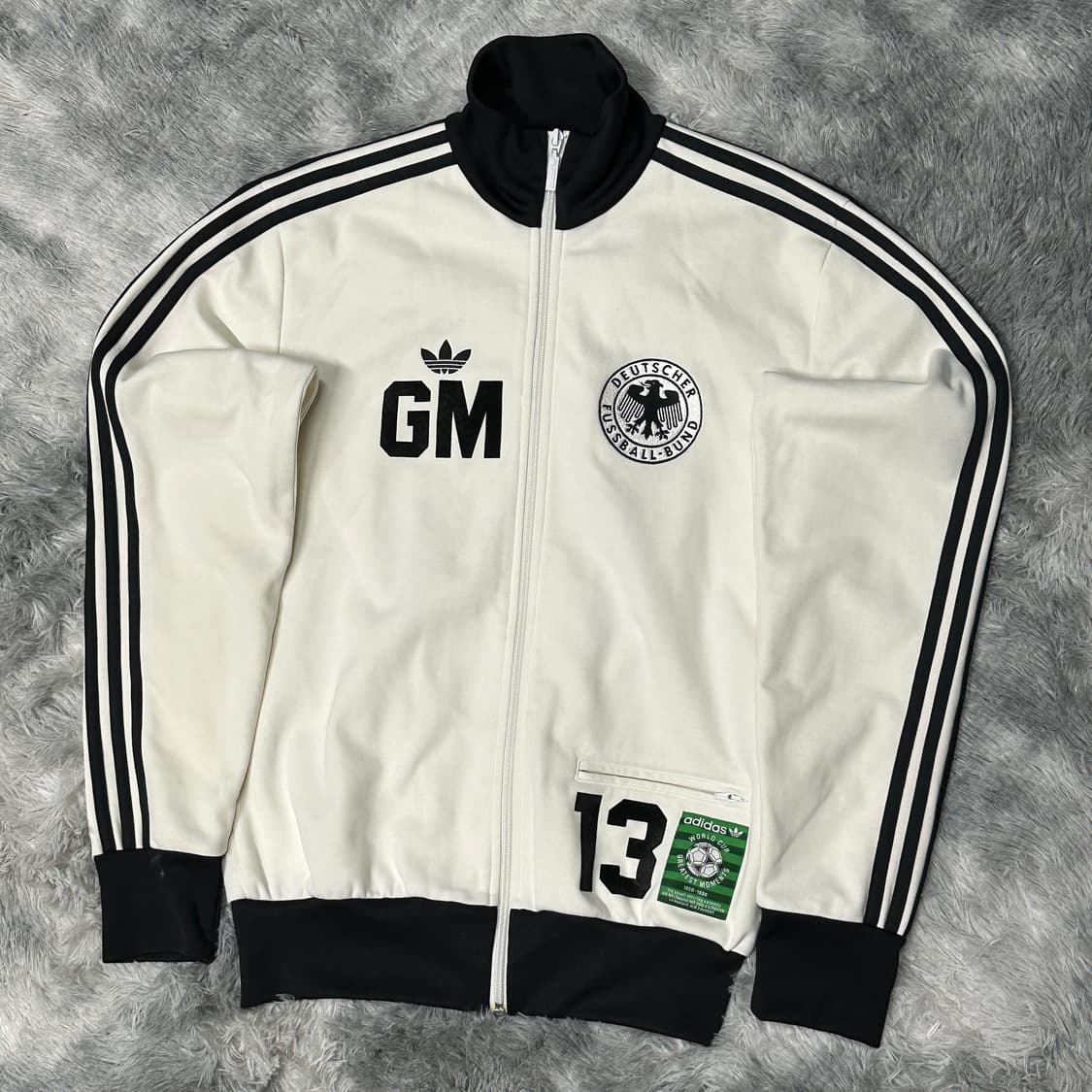 아디다스 독일 게르트뮐러 화이트 트랙탑 m 상품이미지1
