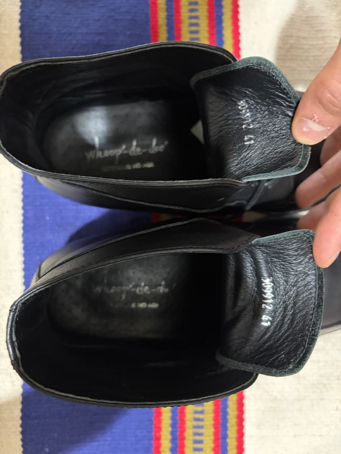 훕데두 롱노즈 스퀘어토 쳐카부츠 상품이미지5