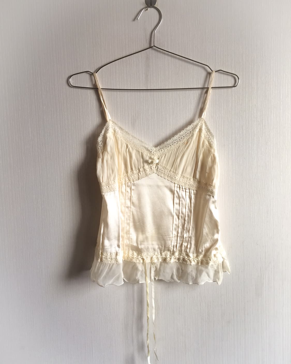 Lace satin sleeveless 상품이미지1