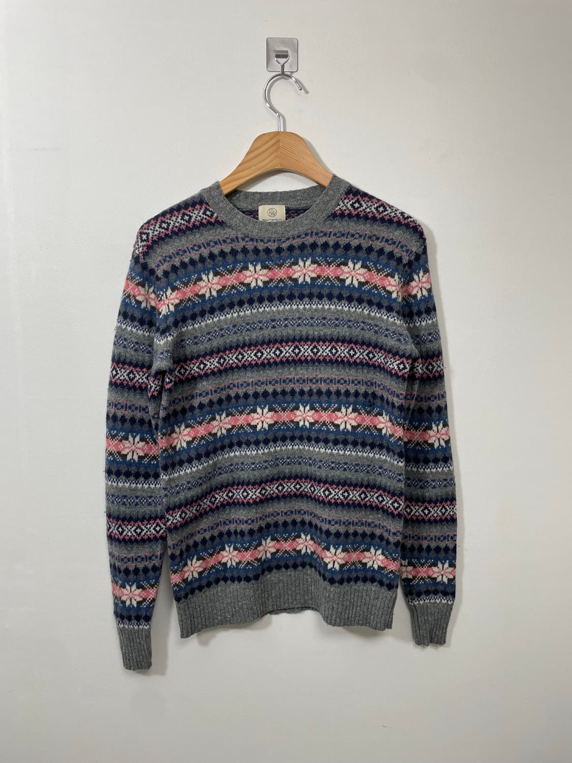 뷰티앤유스Beauty&Youth 눈꽃니트 S - K30 상품이미지1