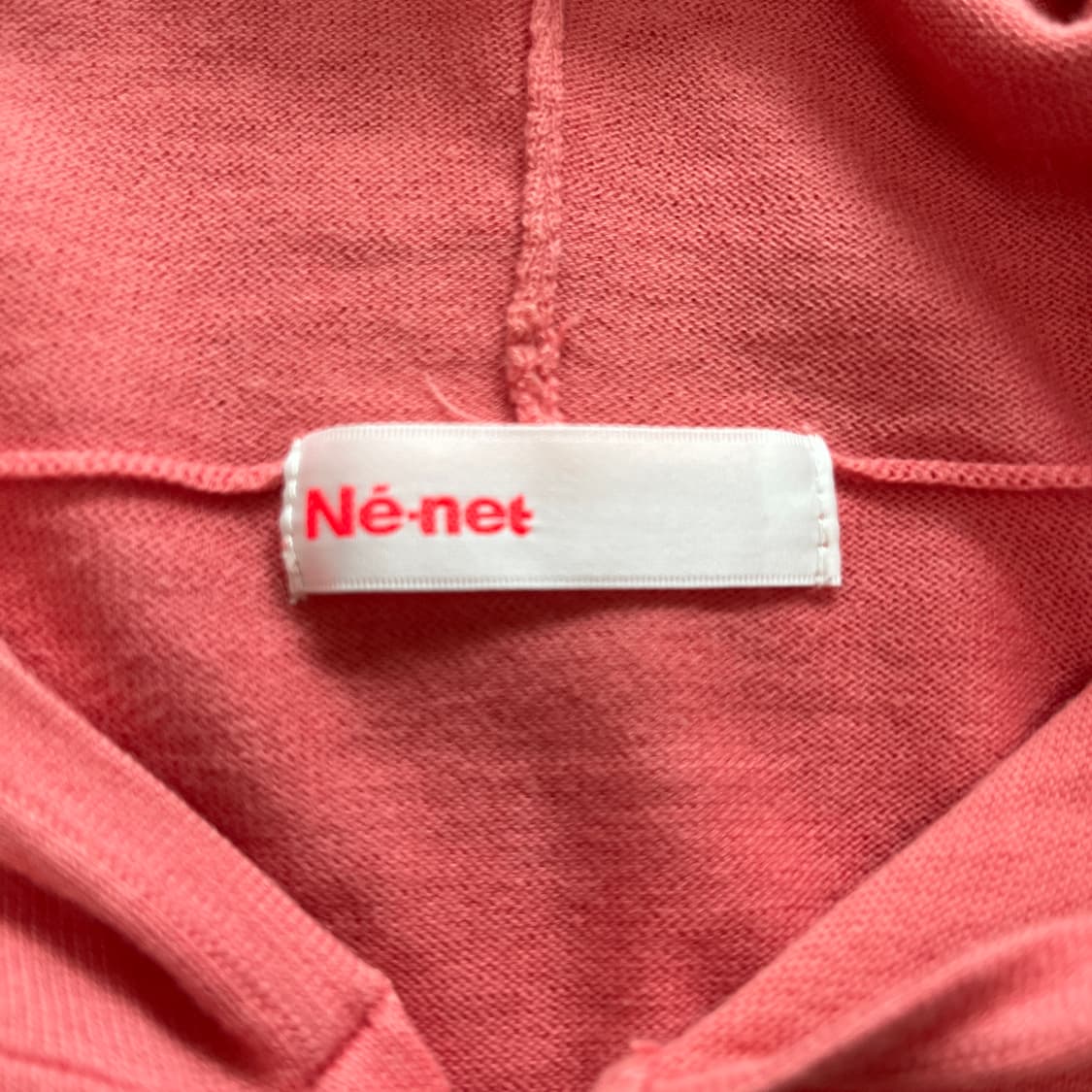 Ne-net 네넷 핑크 후드 가디건 상품이미지7