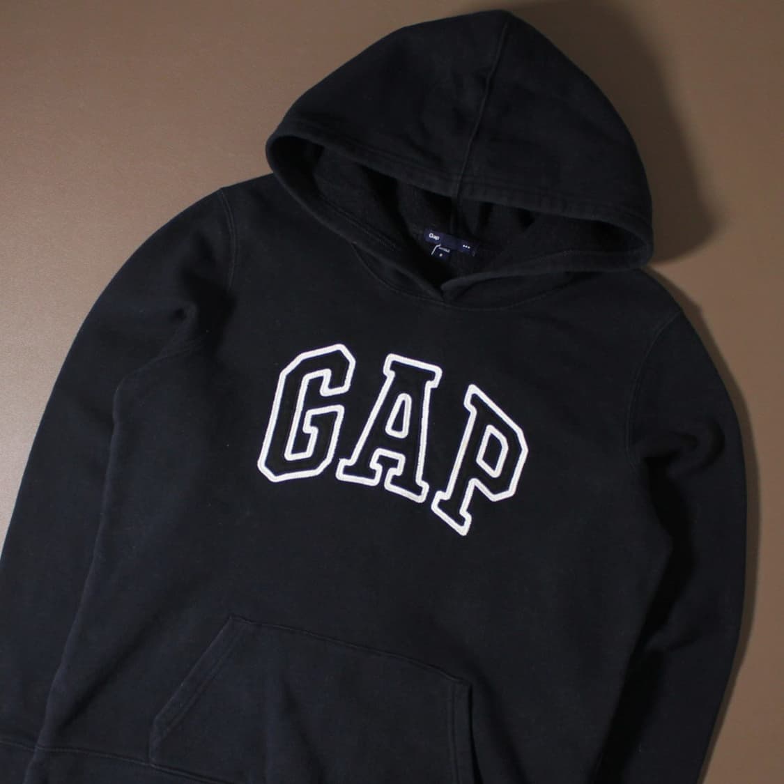 GAP 갭 기모 블랙 후드티  상품이미지2