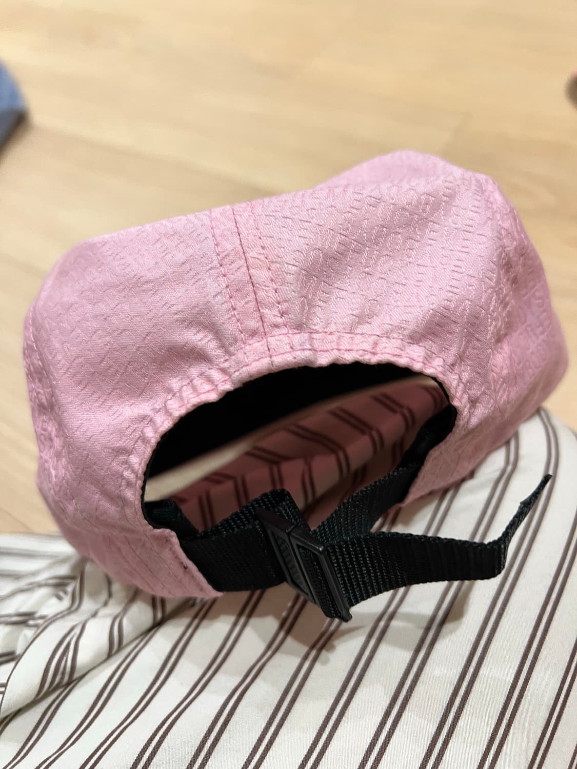 슈프림 핑크 캠프캡 usa 상품이미지4