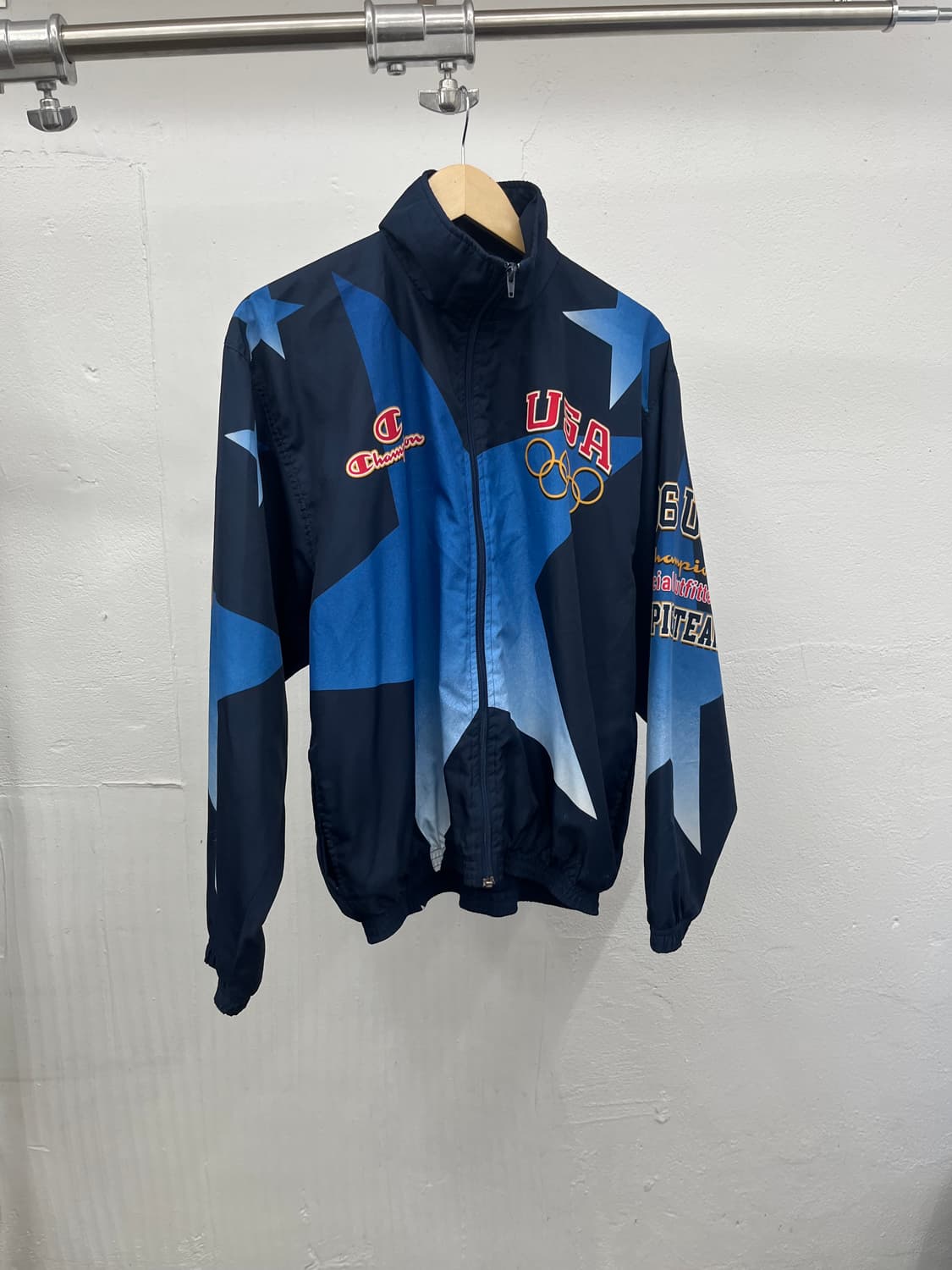 XL) 90's CHAMPION ATLANTA WINDBREAK 상품이미지3