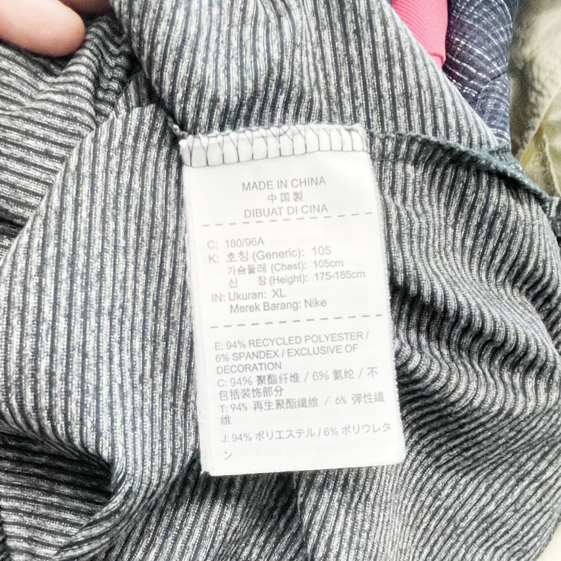 나이키 드라이핏 남성골프반팔 스판 XL 진스센스 상품이미지5