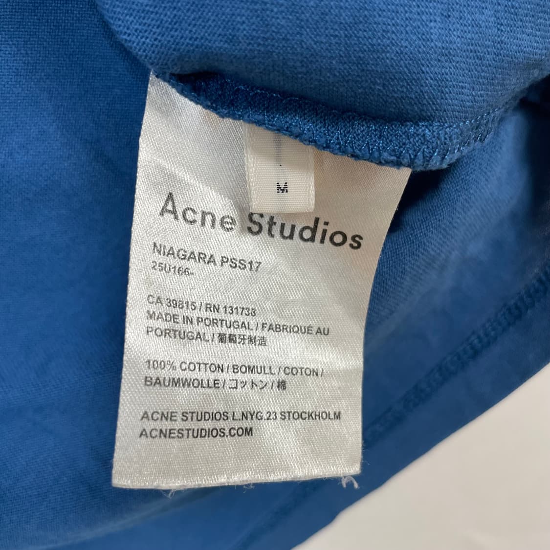 Acne Studios Short Sleeve Tee 상품이미지5