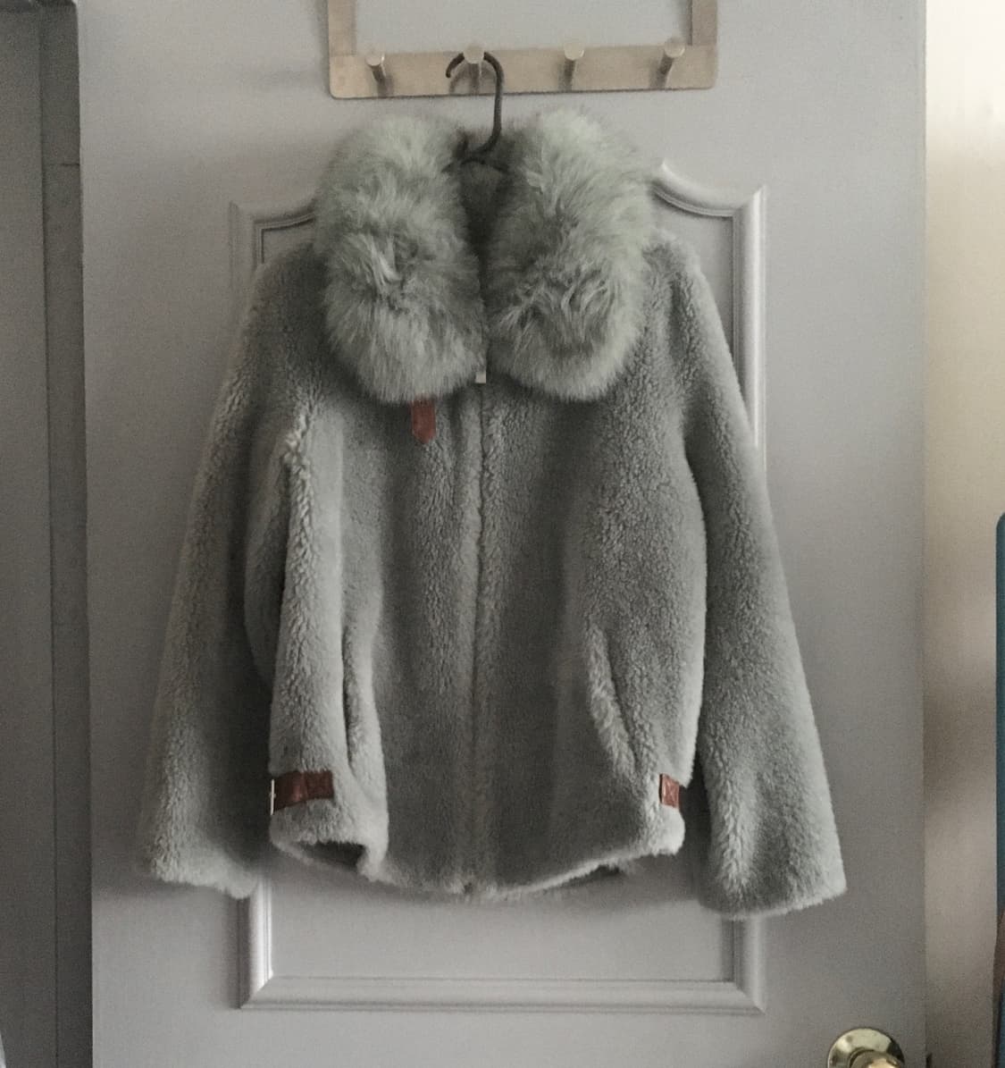 A&D ATELIER 양털 무스탕 폭스퍼 66사이즈 상품이미지4