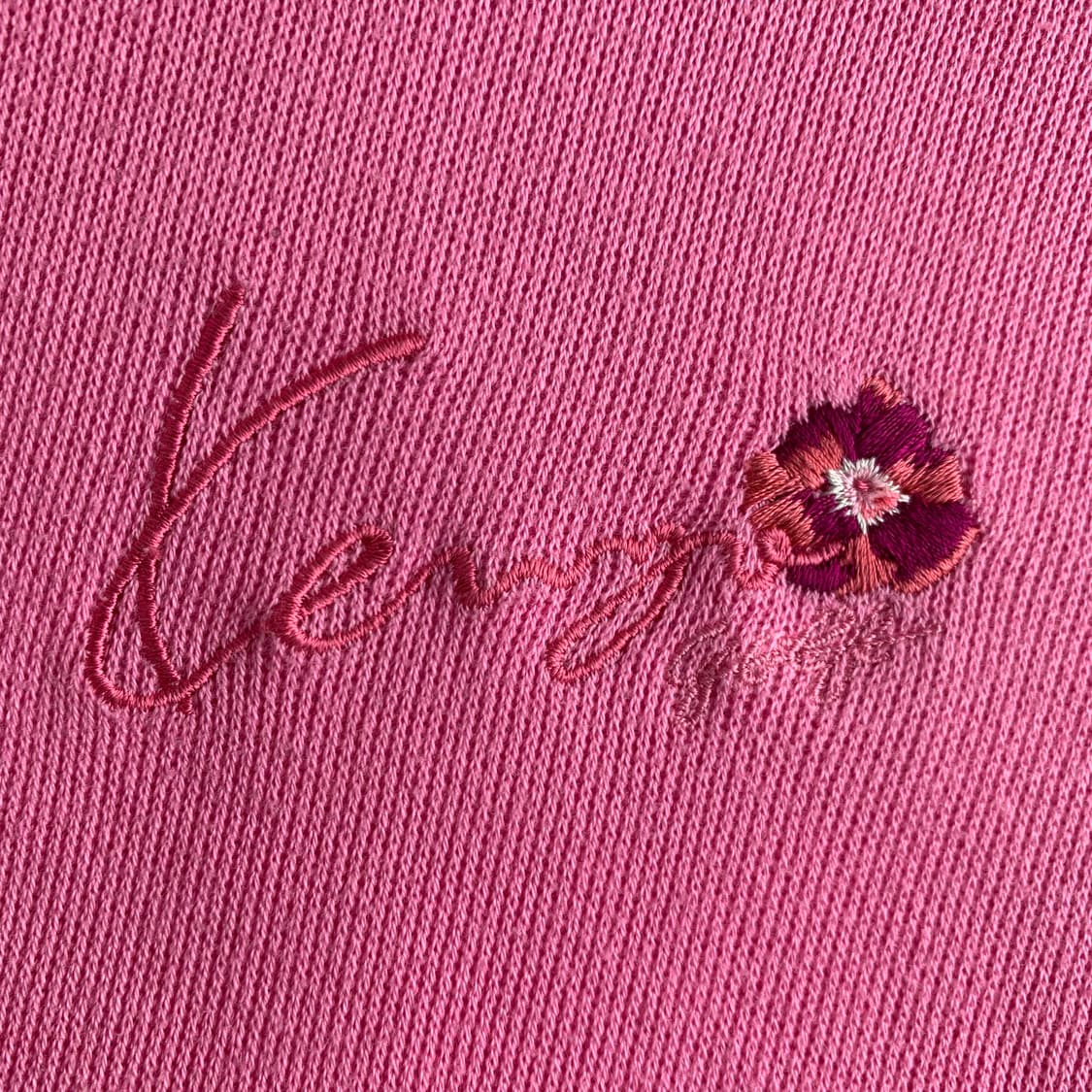 겐조 골프 플라워 자수 로고 맨투맨 1862 상품이미지5