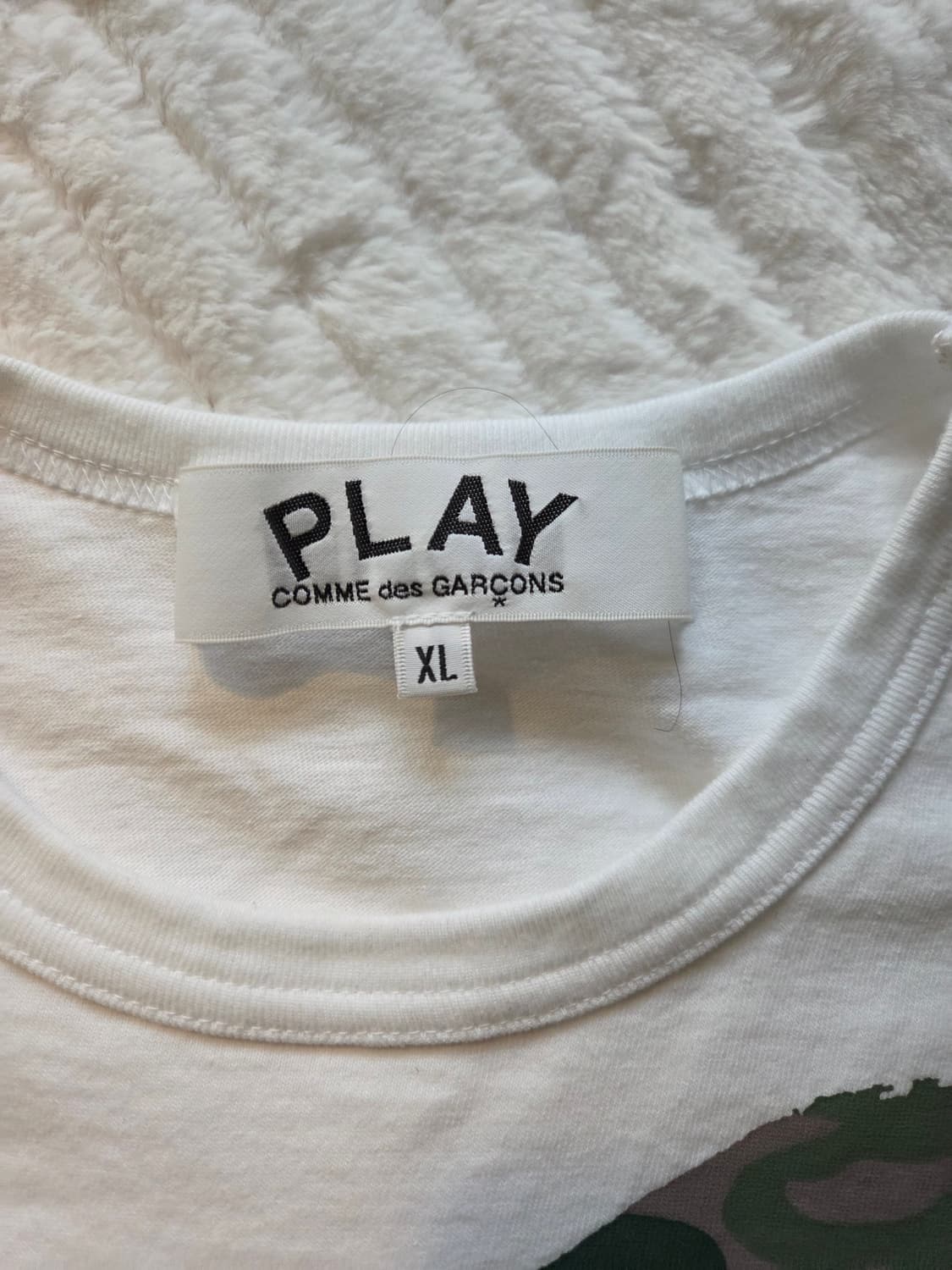 ​[COMME des GARCONS] PLAY Camo Big Heart 상품이미지2