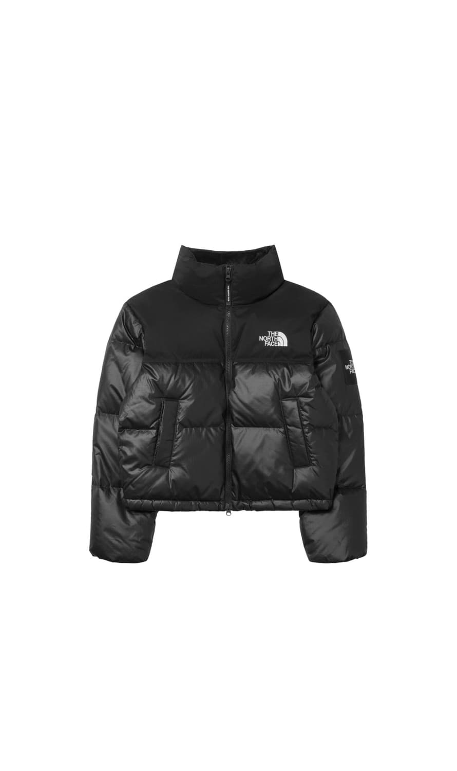 노스페이스 화이트 라벨 노벨티 눕시 다운 자켓 블랙 여성패딩 NJ1DQ8 상품이미지1