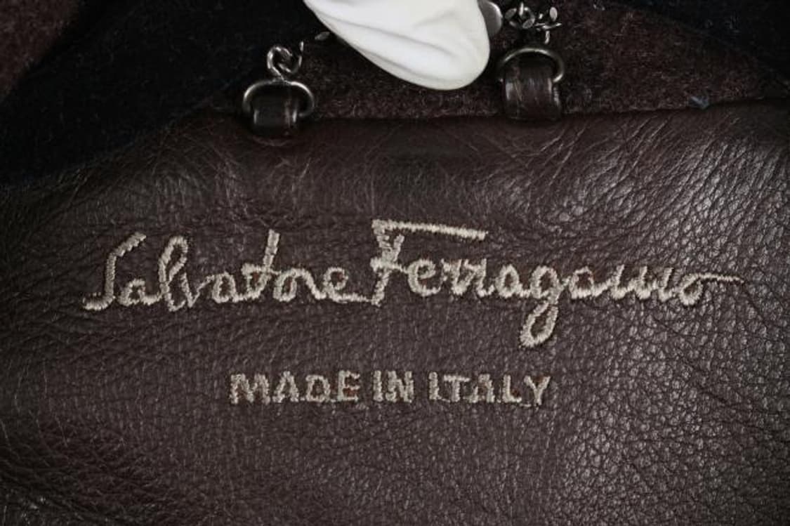 90‘s Salvatore Ferragamo 레더자켓 상품이미지5