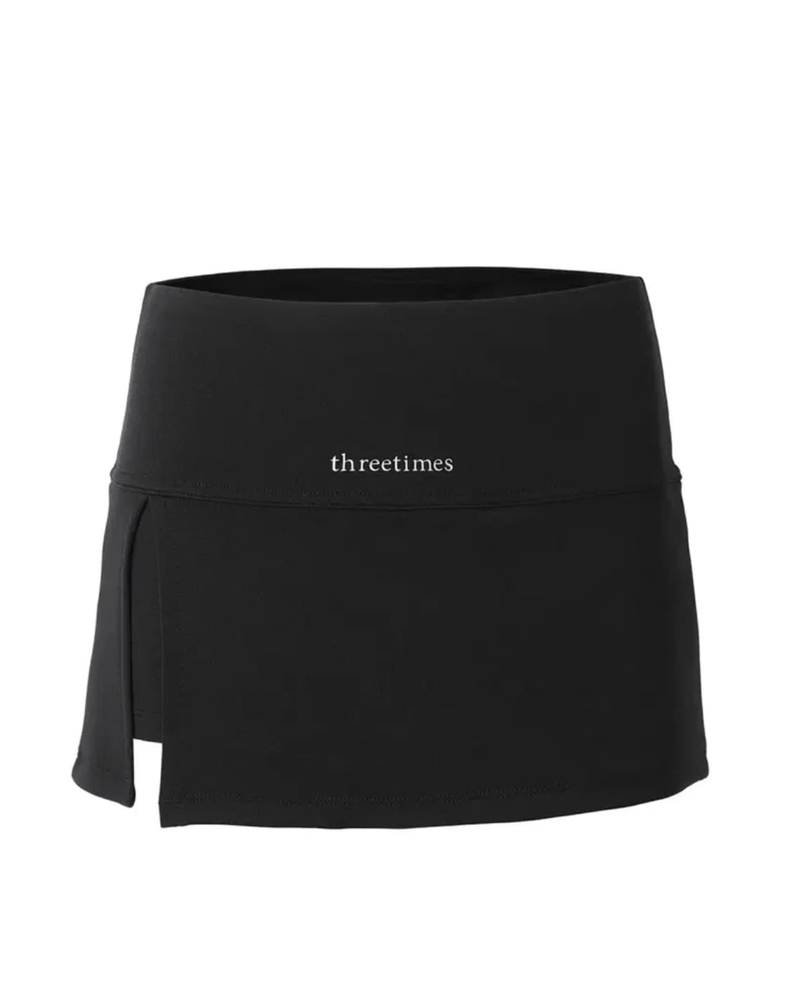 쓰리타임즈 에슬레틱 슬릿스커트 Athletic slit skirt 상품이미지1
