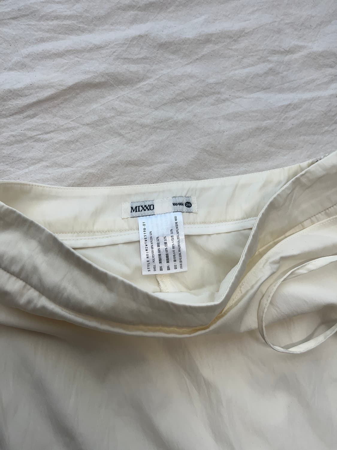 미쏘 레이어드 랩 팬츠 상품이미지4