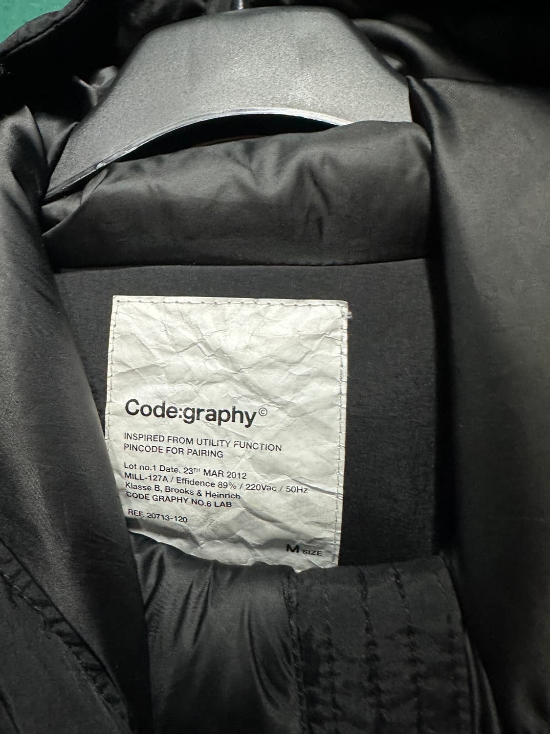 코드그라피 떡볶이패딩코트 105 상품이미지3