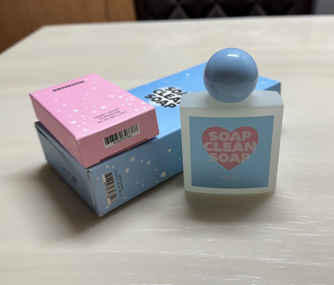 센녹 솝클린솝 향수+스크런치 세트 상품이미지1