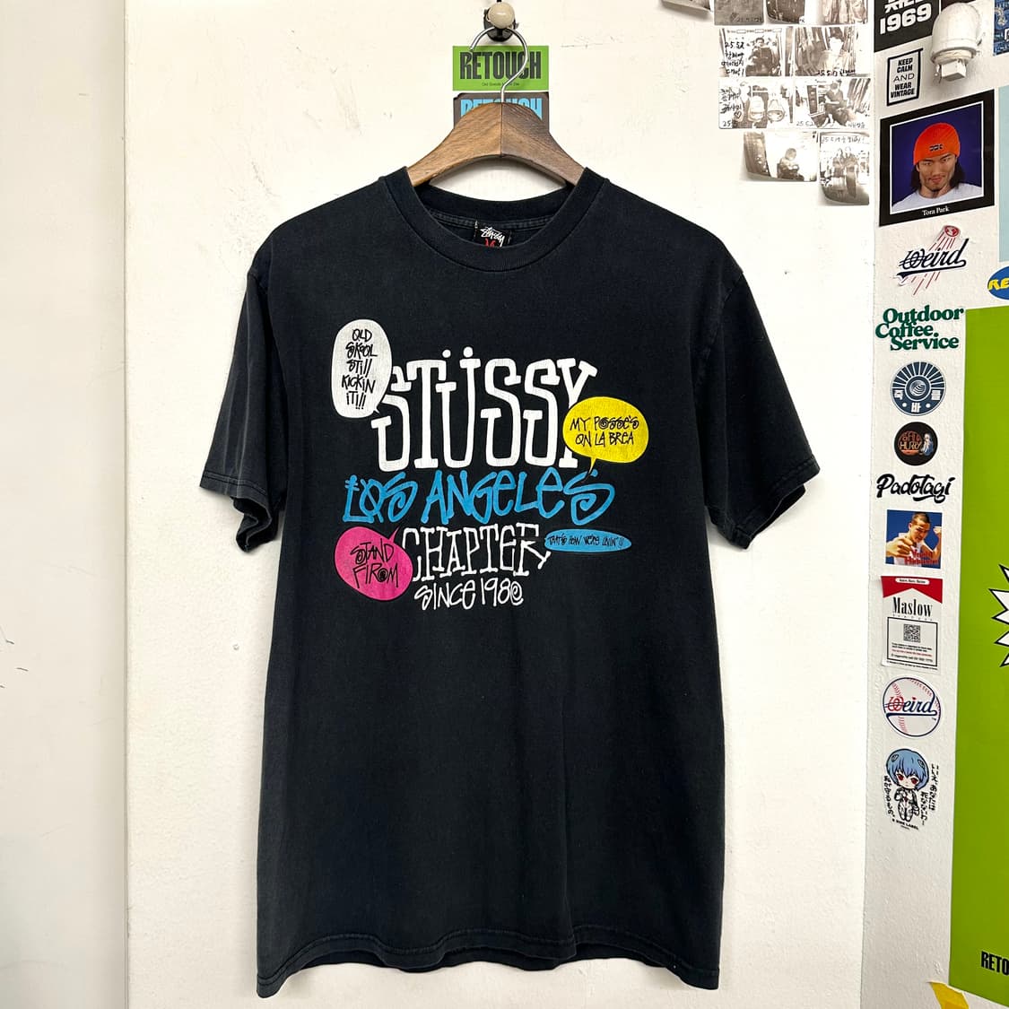 00‘s 스투시 LA챕터 티셔츠 상품이미지1