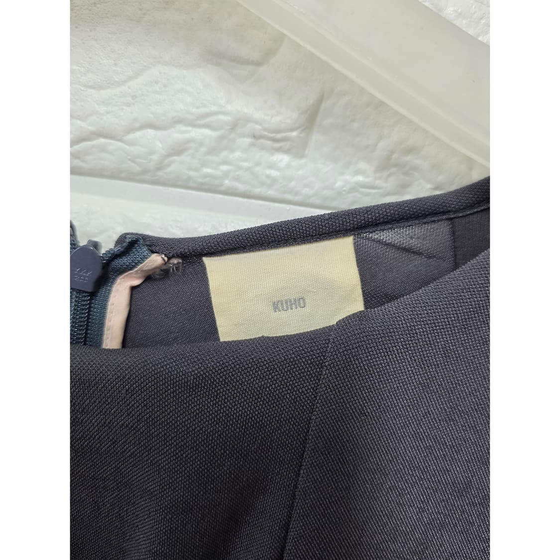 택포) 구호 KUHO 블랙 플리츠 블라우스 M 사이즈 상품이미지2