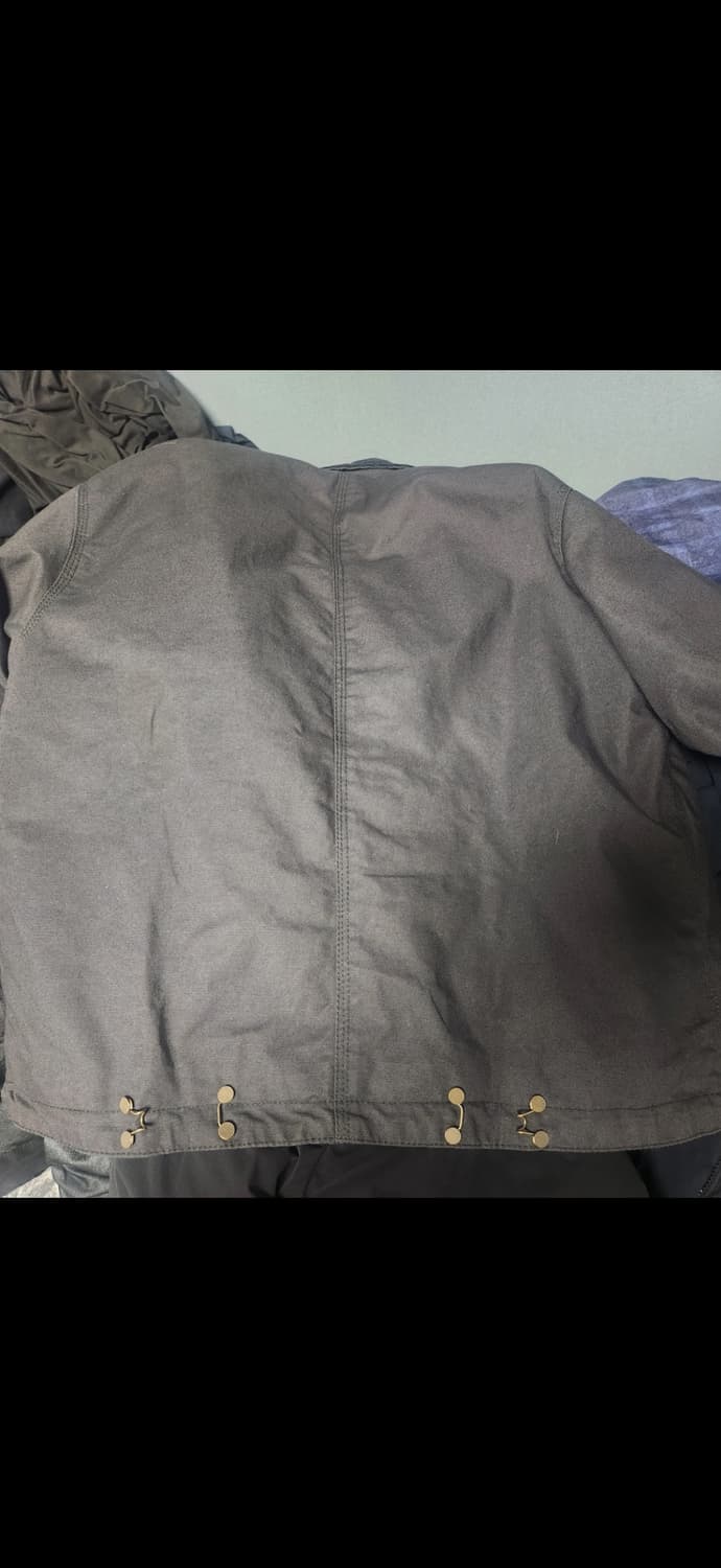 칼하트 WIP 디트로이트 자켓 블랙 M 상품이미지2