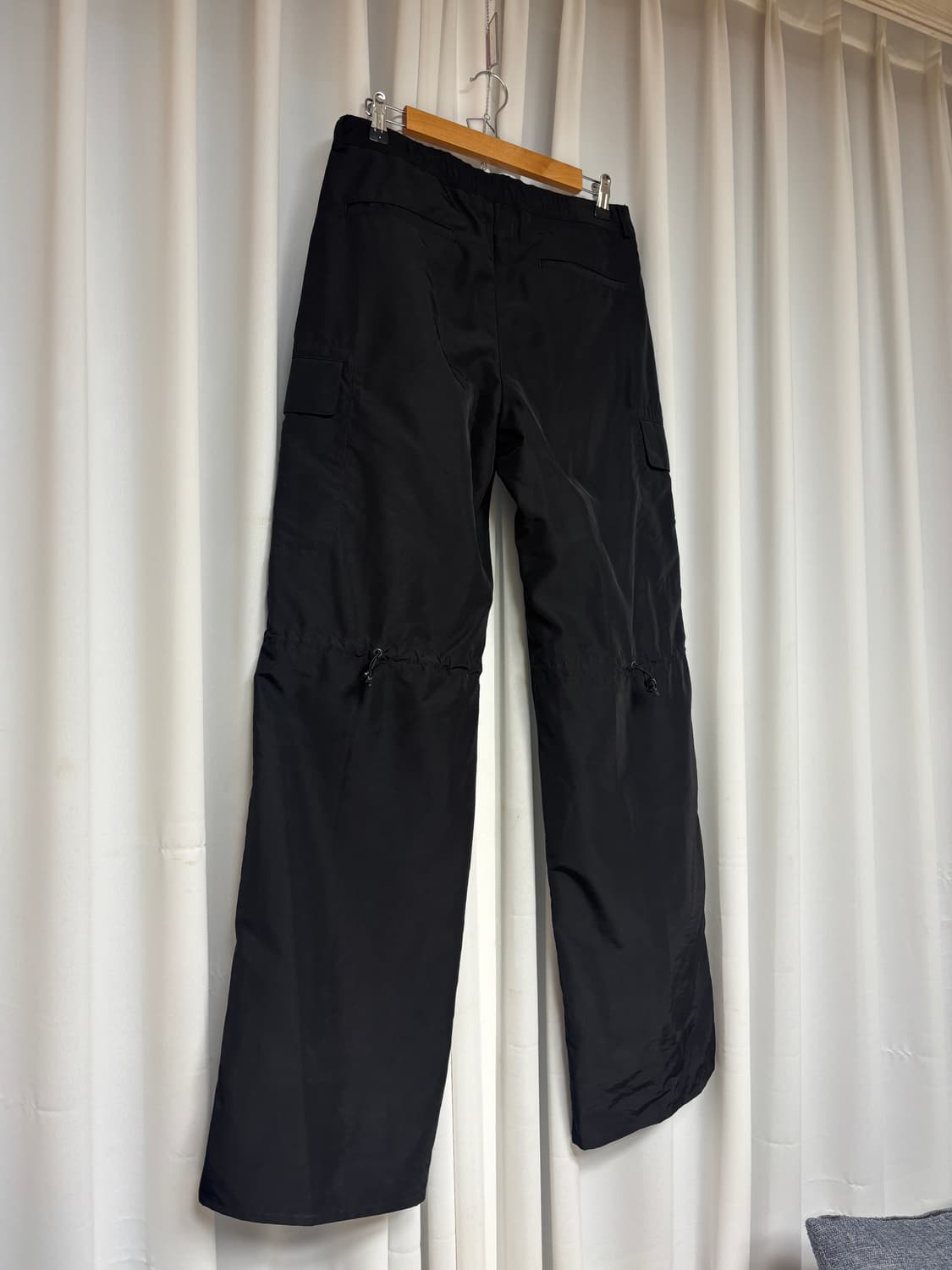 택포/새상품/남:30) 23ss 아워레가시 알로이 트라우저 블랙 나일론 상품이미지2