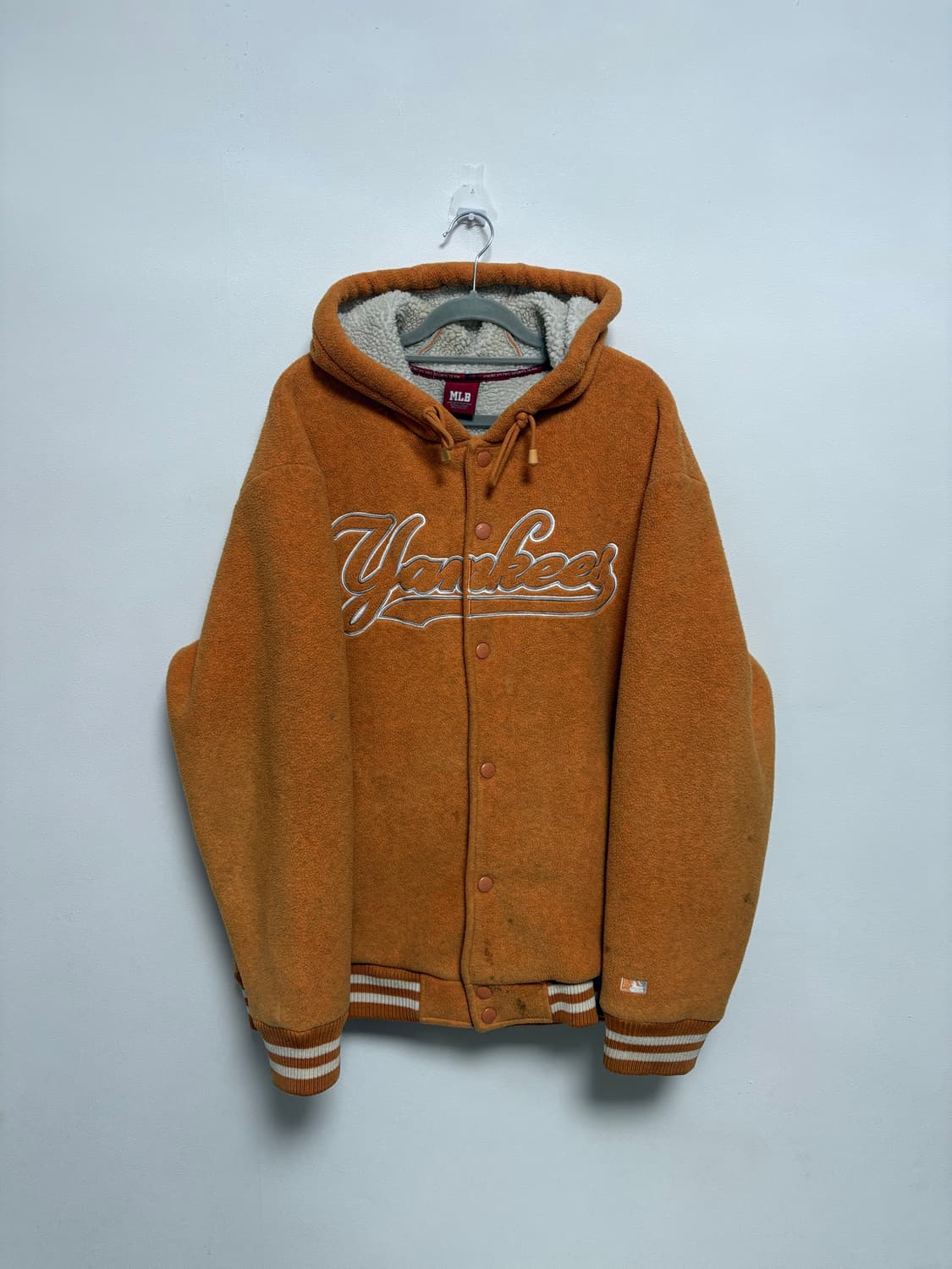 MLB 뉴욕양키스 쉐르파 후디 점퍼 상품이미지2