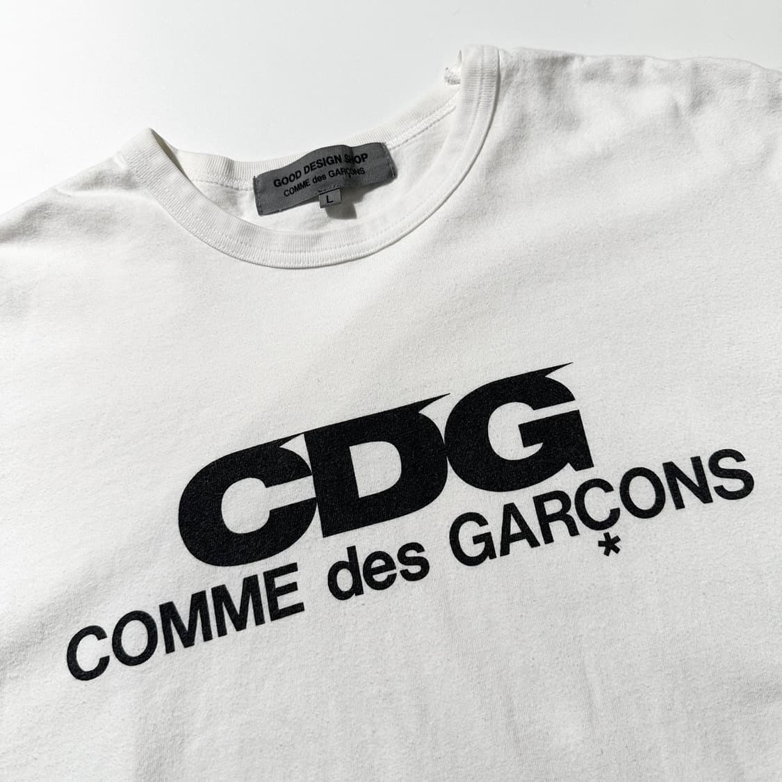 꼼데가르송 CDG 로고 반팔 티셔츠 상품이미지3