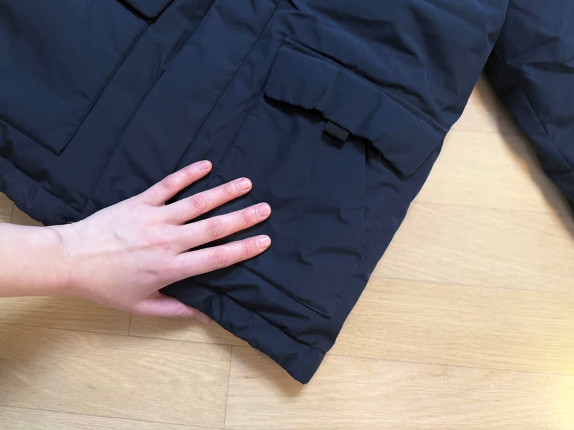 콜럼비아 키즈 구스다운패딩 130사이즈 상품이미지3