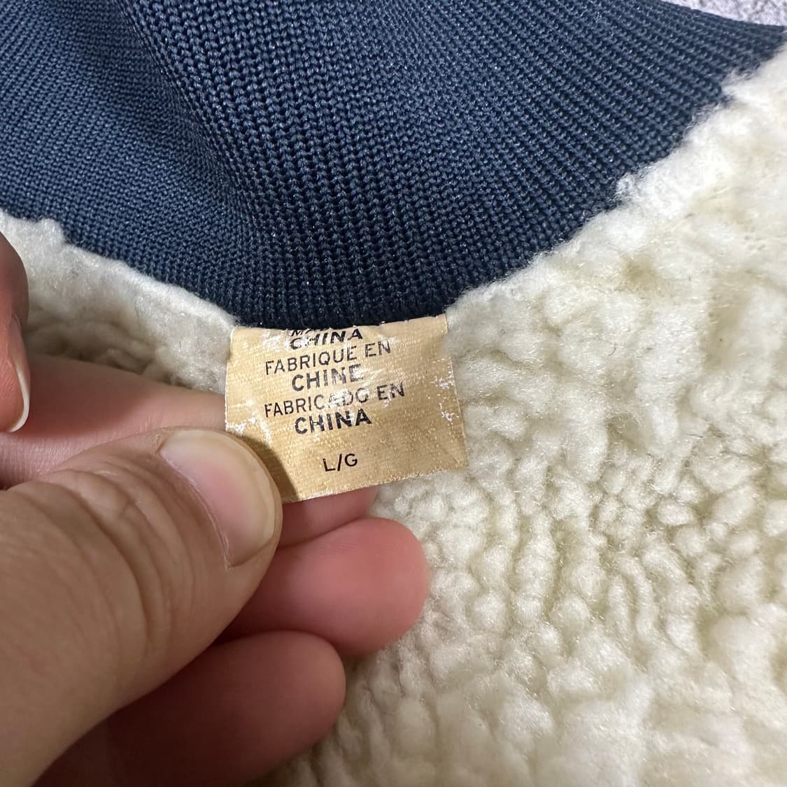 ✨ (바배) 리바이스 리버시블 뽀글이 데님 양면 점퍼 자켓 상품이미지8