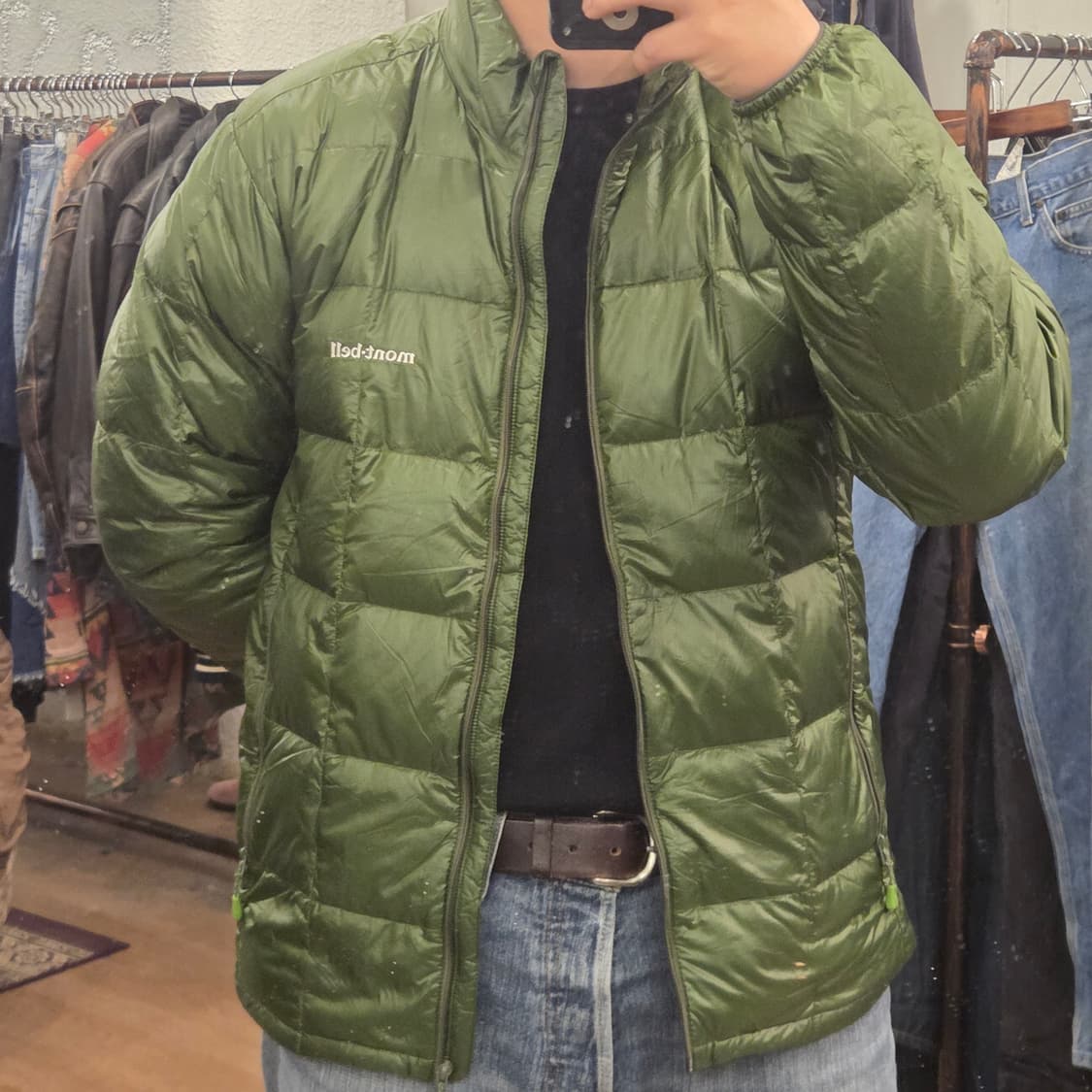 몽벨 슈페리어 다운패딩 경량패딩 m  상품이미지7