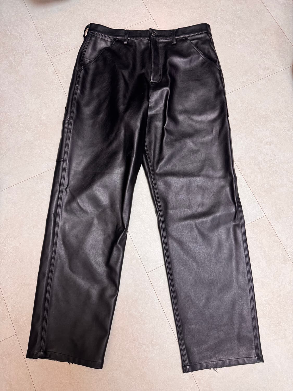 칼하트 싱글니 레더팬츠 m 상품이미지2