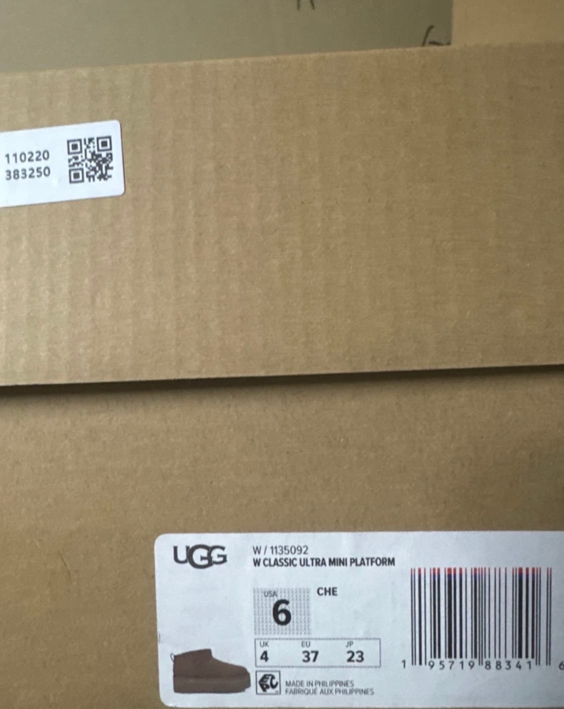 어그 UGG 클래식 울트라 미니 플랫폼 US 6 상품이미지4