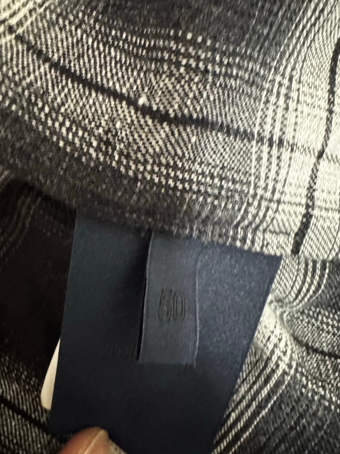 준지 아가일 블랙 셔츠 50 팝니다 상품이미지4