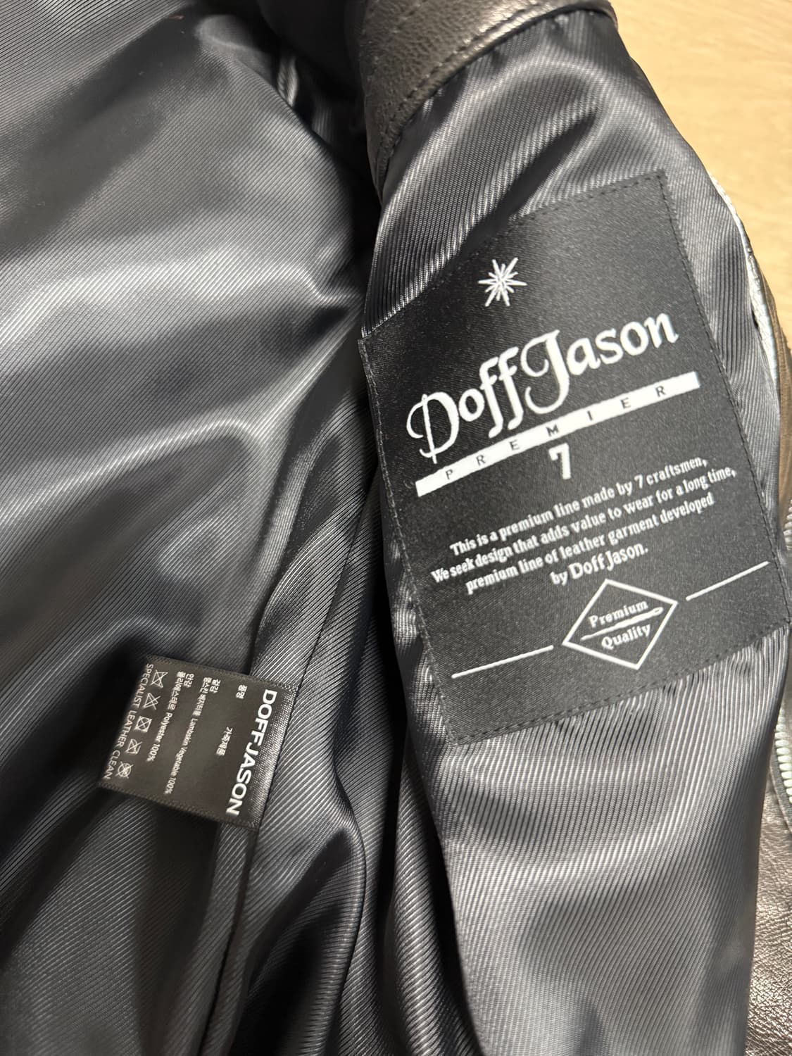 도프제이슨 프리미엄 클래식 A-2 가죽자켓 상품이미지6