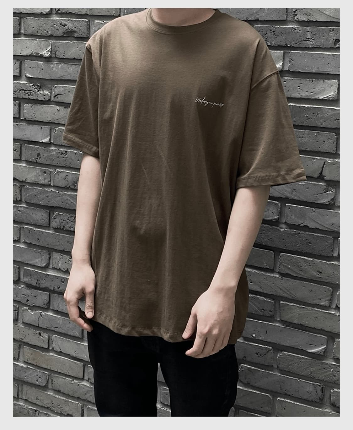언더마이카 25fw MU.104 Anti Fxxking Logo 티셔츠1 상품이미지3