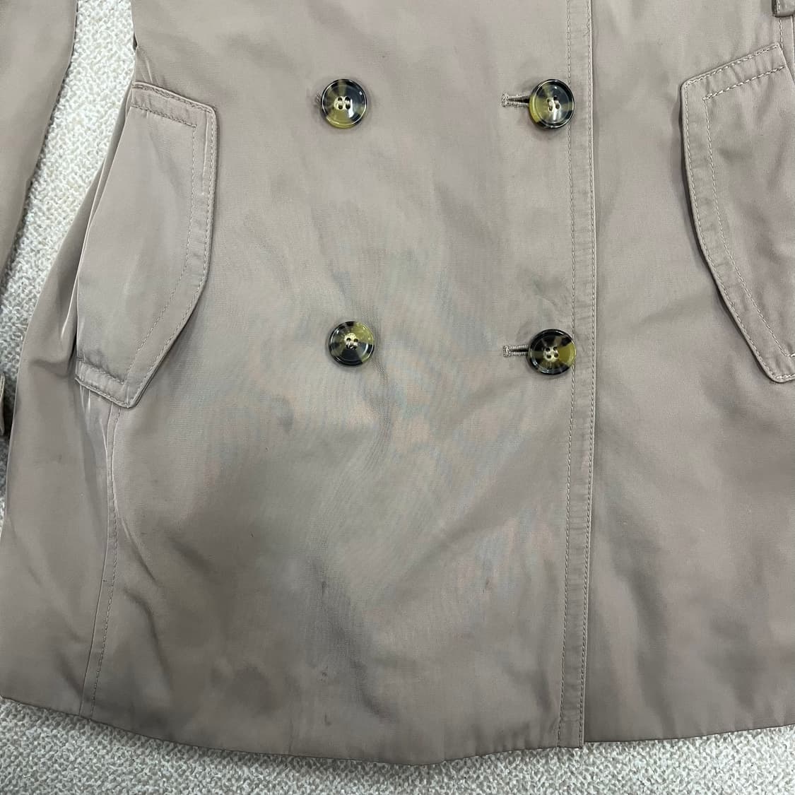 XS 타미힐피거 더블 트렌치코트 자켓 0223M1 상품이미지7