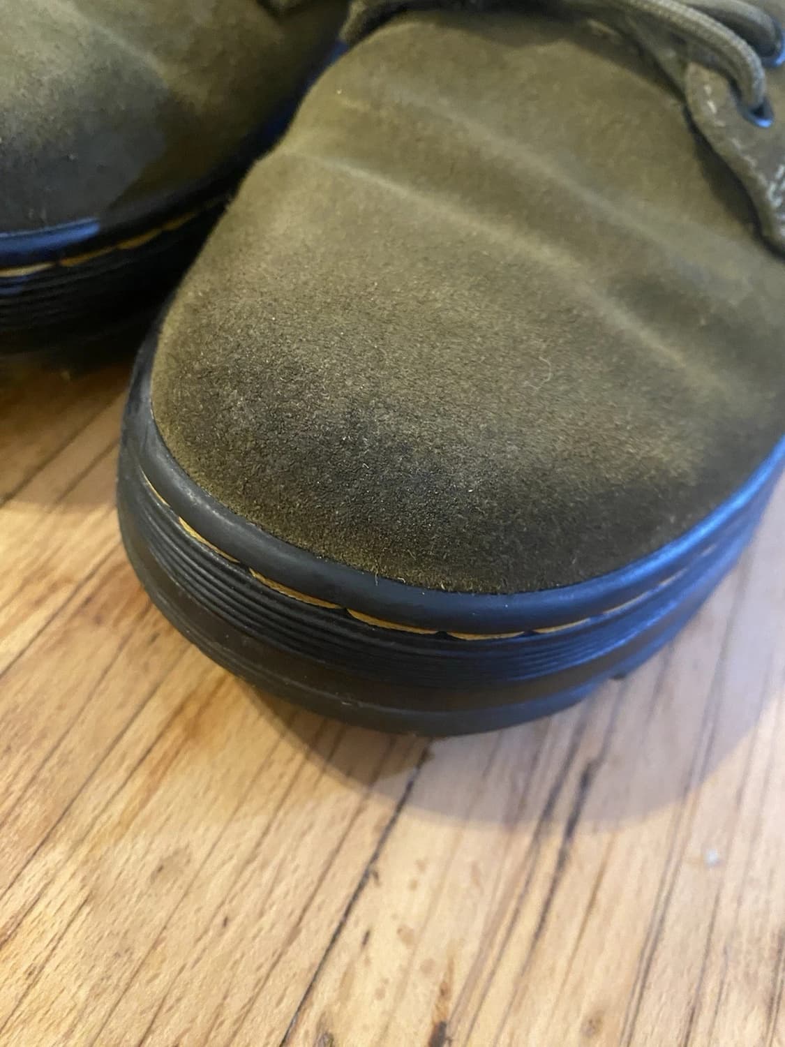 닥터마틴 리더 스웨이드 올리브 상품이미지7